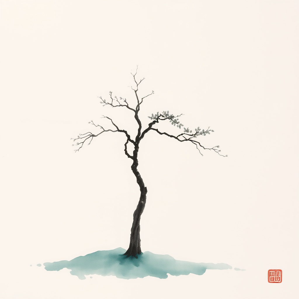 East Asian Ink Wash